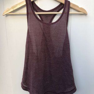 Lululemon sheer workout tank top